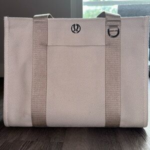 Lululemon Two-Tone Canvas Tote Bag 10L